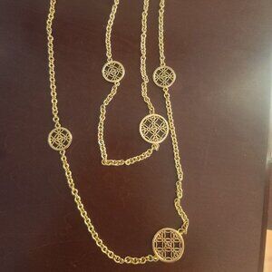 Michael Kors gold coloured necklace